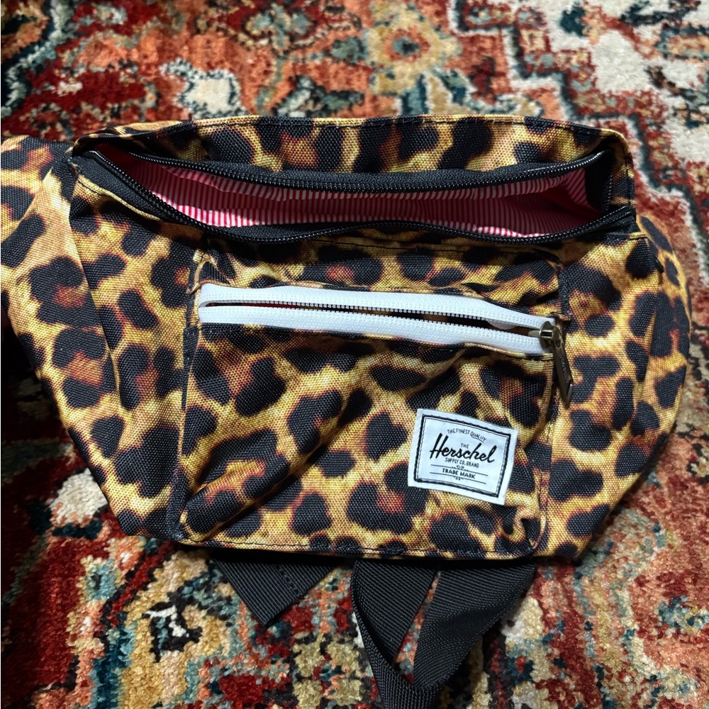 Leopard Print Waist Bag